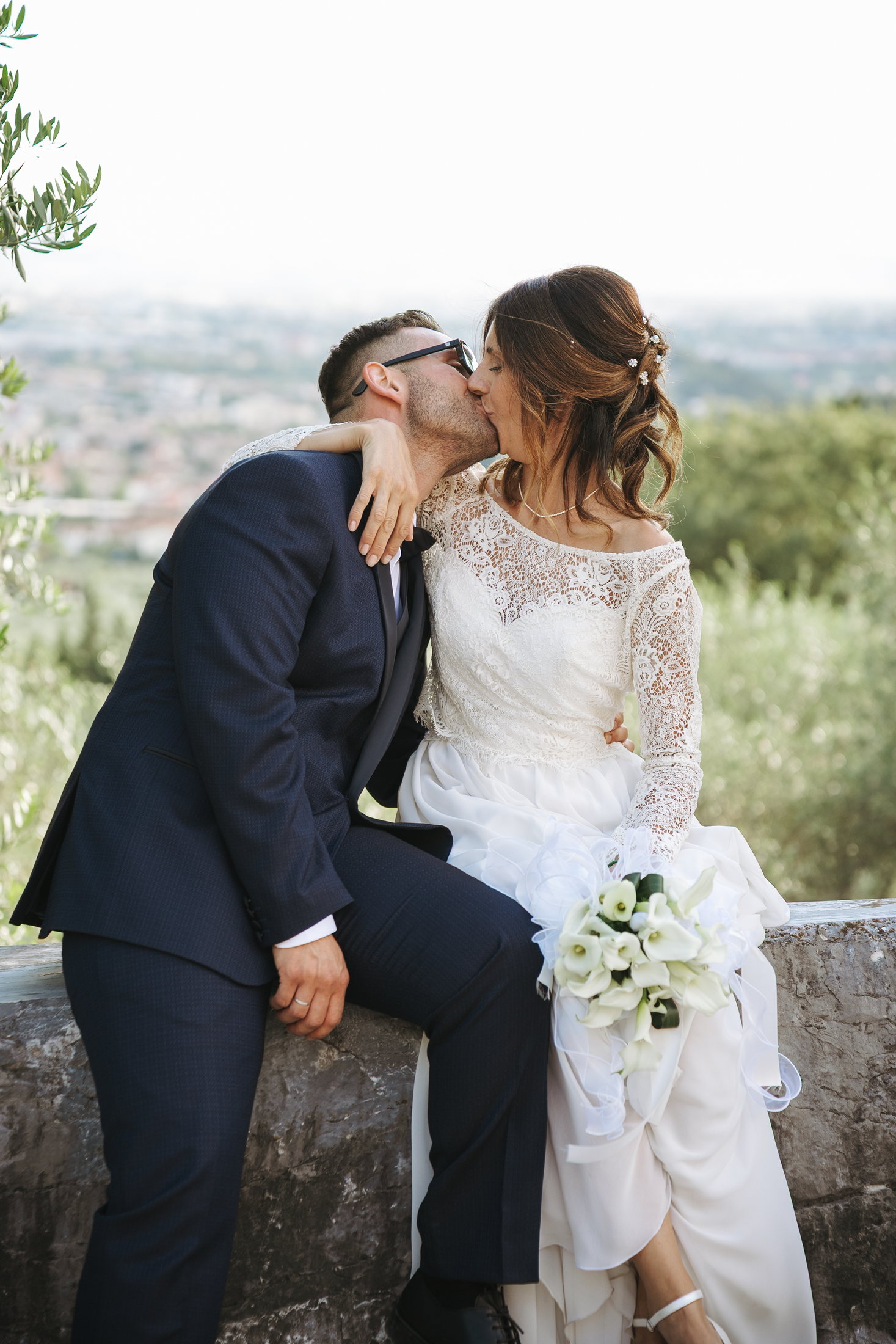 Ritratto ravvicinato di Ilenia e Lorenzo